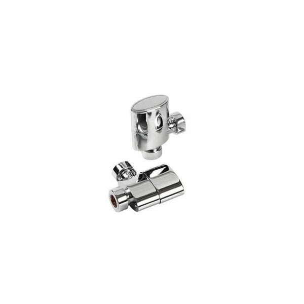 Kartell Aspen Radiator Valve Angled 15mm (Pair)