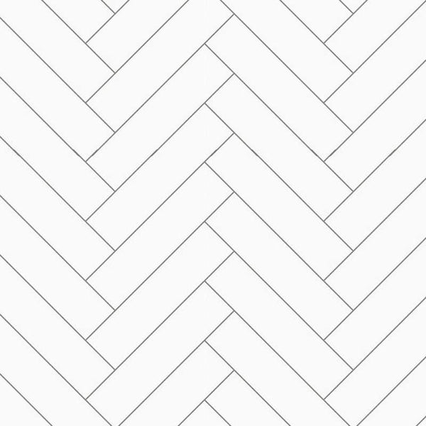White Herringbone Sample