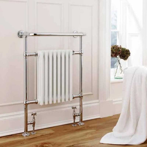 Kartell Las Vegas Design Radiator 500mm x 945mm - Chrome & White