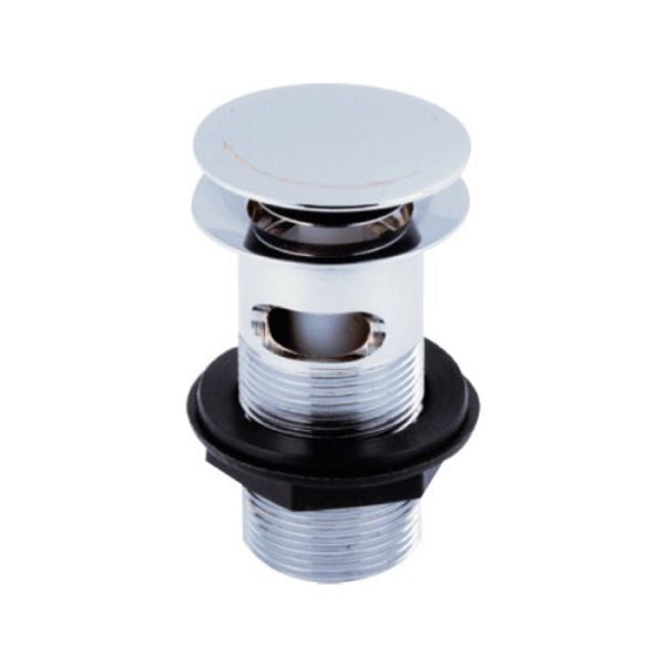 Kartell Push Button Basin Waste CP (slotted)