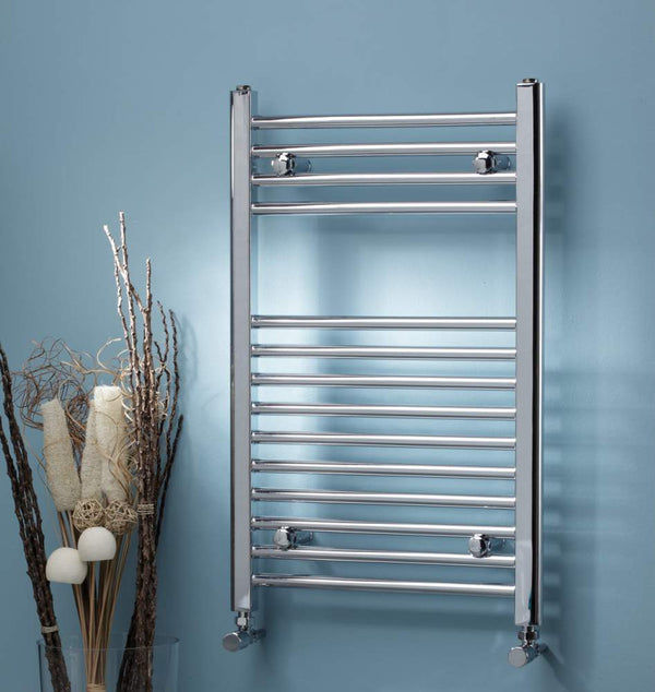 Kartell Straight Towel Rail Chrome 22mm & 25mm Pipe Width