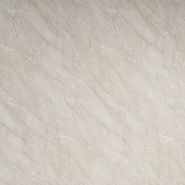 Close-up of beige marble texture with natural patterns for background and design use.