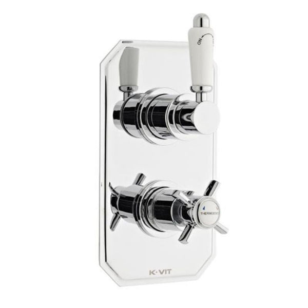 Kartell Klassique, Concealed Thermostatic Shower Valve + Diverter