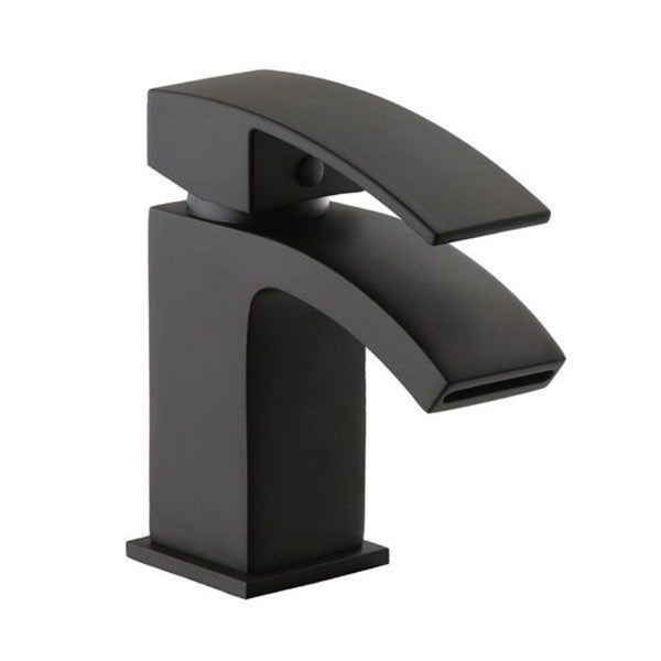 Kartell Fiuto Nero Mono Basin Mixer (T8322NW) Full Black