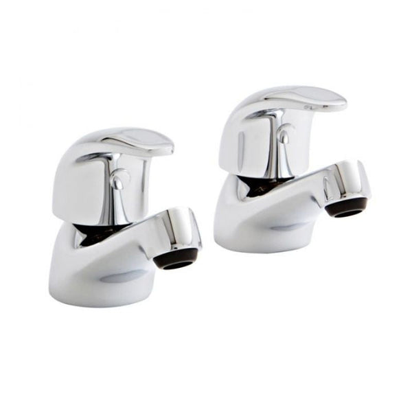 Kartell Koral Pair Bath Pillar Taps