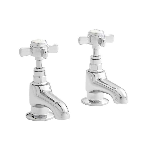 Kartell Klassique Bath Pillar Taps - Pair