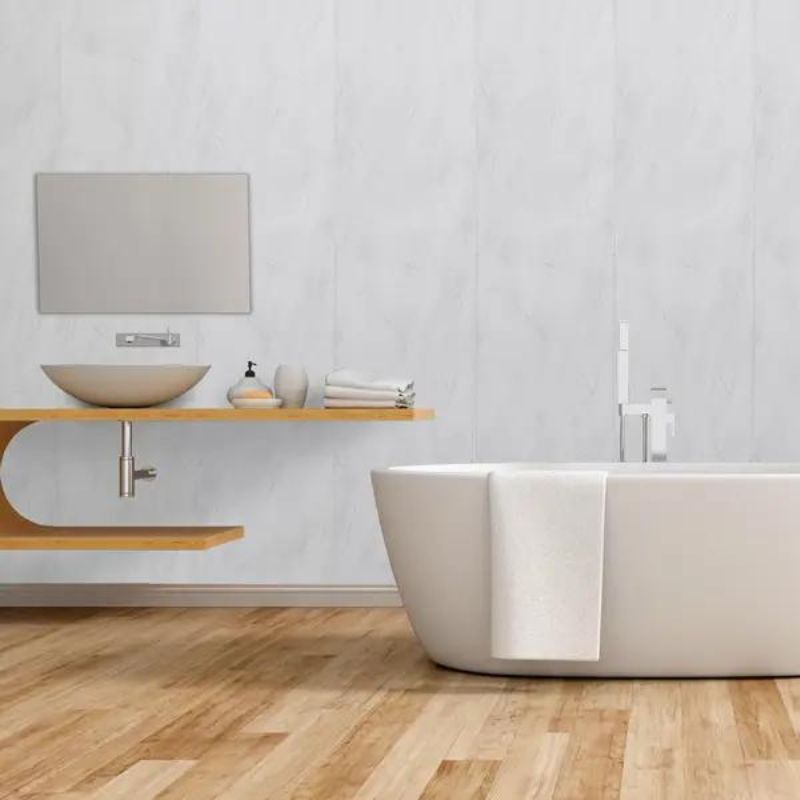 large-subtle-grey-marble-shower-panel-bathroom