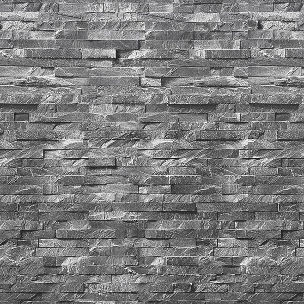 Premium Large Natural Stone Anthracite 1.0m x 2.4m Shower Panel Sample