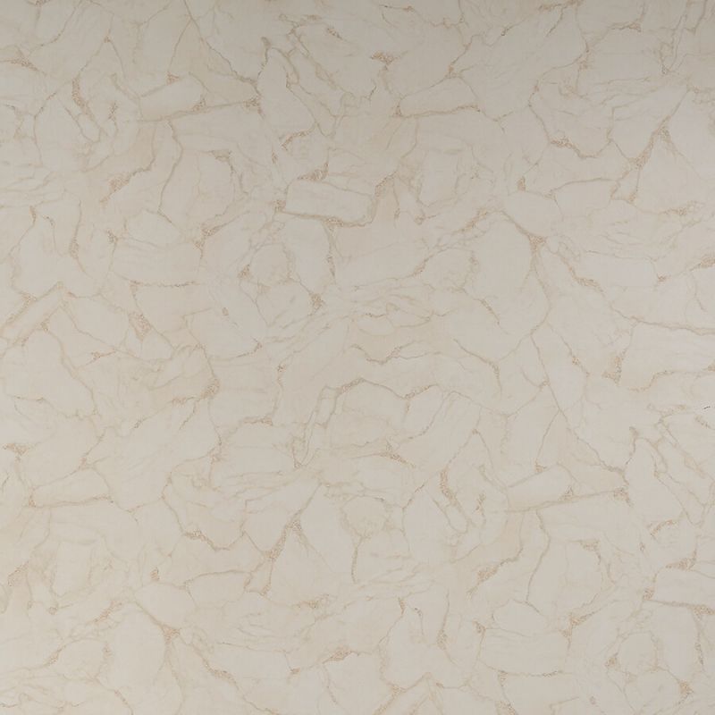 Close-up of beige marble texture with intricate veins and patterns for background or design.