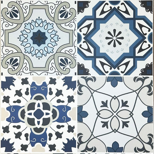 Portree Victorian Tile SPC Flooring Sample