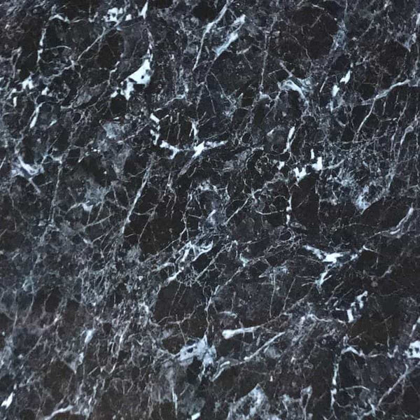 Large Black Marble 1.0m x 2.4m Shower Panel Sample